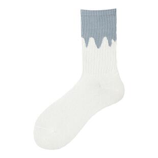 furry白袜子兽爪兽人休闲运动春夏秋季薄款中筒袜学院风动漫条纹