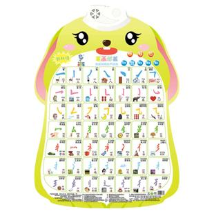 儿童笔画部首有声挂图学习偏旁部首发声墙贴笔顺语音挂画汉字挂墙