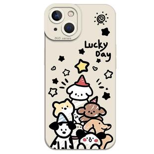 圣诞小狗手机壳适用苹果16卡通iphone15promax狗狗14plus情侣13mini可爱12新款11秋冬x硅胶8高级感17/xs/7/xr