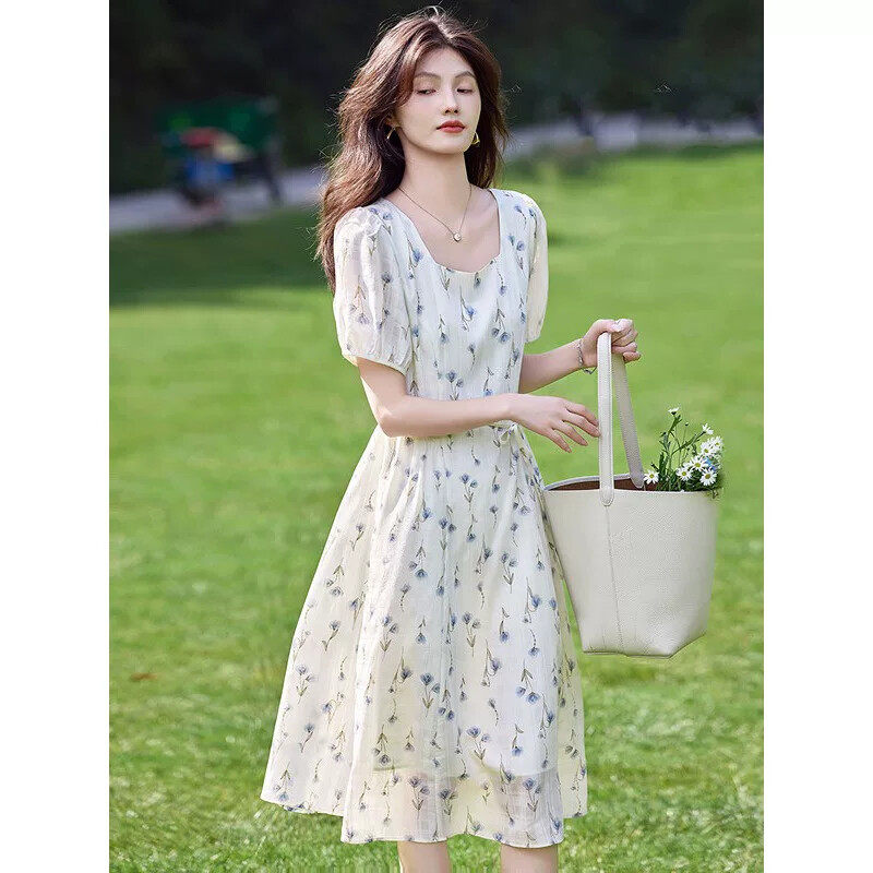 夏娃的女装清仓捡漏~奥特莱斯大牌欧货夏装优雅温柔风显瘦通勤碎