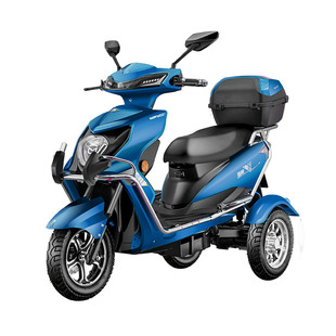 国威电动三轮车家用成人代步车96V三轮电动车电瓶车接送孩子爬坡