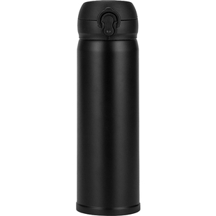 一键弹盖保温杯大容量不锈钢保冷杯男女通用便携水杯车载户外开水