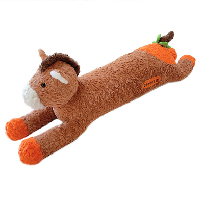 柿柿如意小马抱枕毛绒玩具