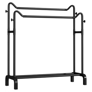 晾衣架落地卧室内家用阳台晾衣杆简易挂衣架出租屋衣架宿舍挂衣架