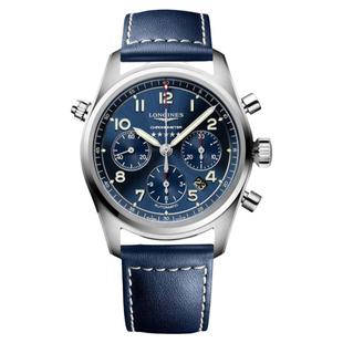 Longines浪琴瑞士手表先行者系列时尚计时机械男表 L3.820.4.93.0