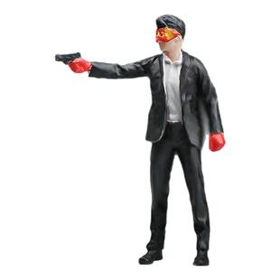 1:64假面阿祖微缩手办模型男生玩具收藏树脂小人玩偶摆件桌面装饰