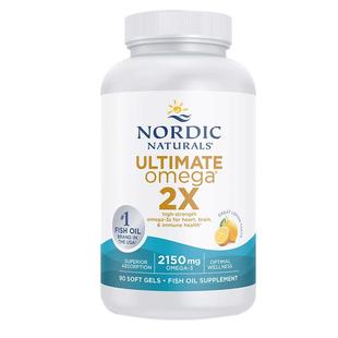 Nordic挪威小鱼dha深海鱼油omega3双倍版rTG高纯度EPA中老年成人