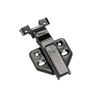 正品悍高铝框铰链玻璃门合页窄边静音液压缓冲阻尼通用开孔全盖