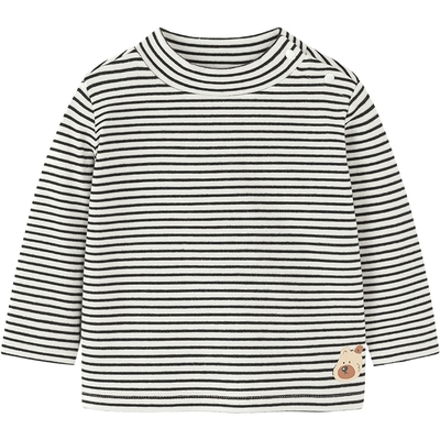 迷你巴拉巴拉男女童长袖T恤半高领修身百搭打底衫秋儿童亲子内搭