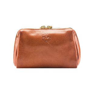 老友皮皮烟斗包真皮外出便携烟具多功能大容量收纳包