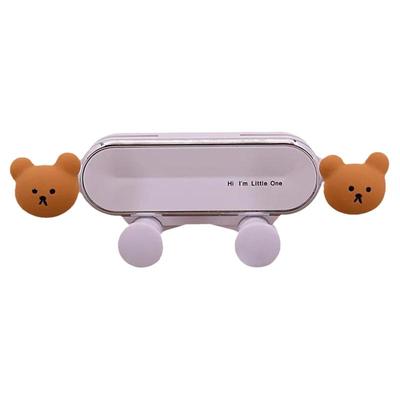 车载手机支架汽车支架卡通可爱款车上出风口手机导航固定支撑支架