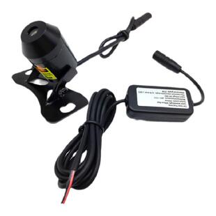 激光尾灯电摩摩托车汽车彩灯改装配件装饰后雾灯灯防追尾led灯12V