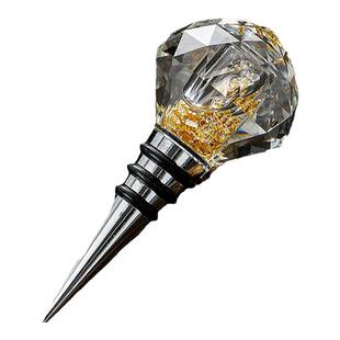 高档水晶玻璃红酒塞密封保鲜家用硅胶塞子通用葡萄酒瓶塞香槟塞