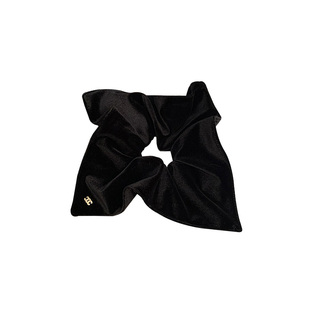 日常超爱带~黑丝绒方形高级感大肠发圈女高弹扎头发发饰头绳韩国