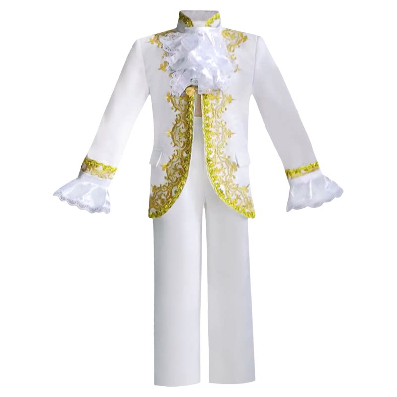 六一儿童节演出服王子服装礼服欧式宫廷男童万圣节主持人舞台主题