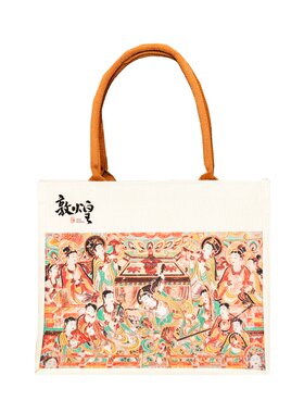 敦煌壁画文创托特包大容量旅行包