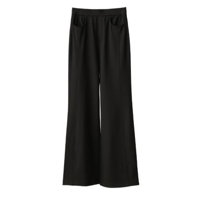 162以上女士微喇小黑裤