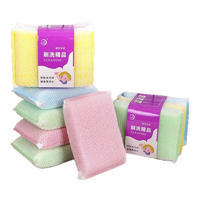 洗碗海绵擦刷锅神器百洁布刷碗厨房用品魔力擦抹布不沾油去污加厚