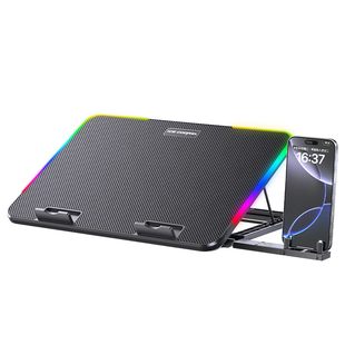 酷睿冰尊笔记本散热器底座手提电脑散热器支架静音风扇游戏本降温神器增高适用于联想拯救者天选6Pro机械革命