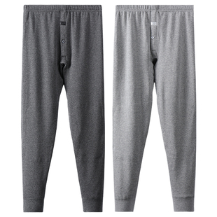 七匹狼男士保暖裤男款冬季棉裤秋裤加绒加厚内穿打底裤羊毛裤绒裤