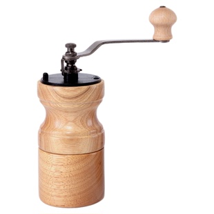Koonan手摇咖啡磨豆机家用复古实木手磨咖啡机咖啡豆研磨机手动磨