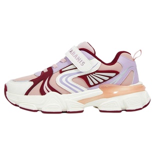 泰兰尼斯kids中大童运动鞋春款女童时尚休闲老爹鞋轻便舒适跑鞋