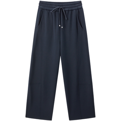 【商场同款】太平鸟2025年冬季新款暖燚绒弯刀休闲裤女A1GBF4327