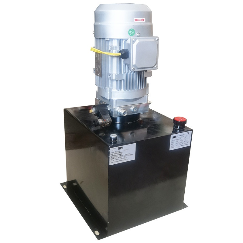 380V3KW液压动力单元 双导轨升降货梯 泵站 提升机剪叉平台供油泵