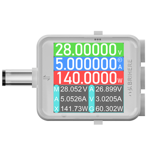 炬为B50高精度DC5.5检测试仪电流数显电压表数字功率计直流电表