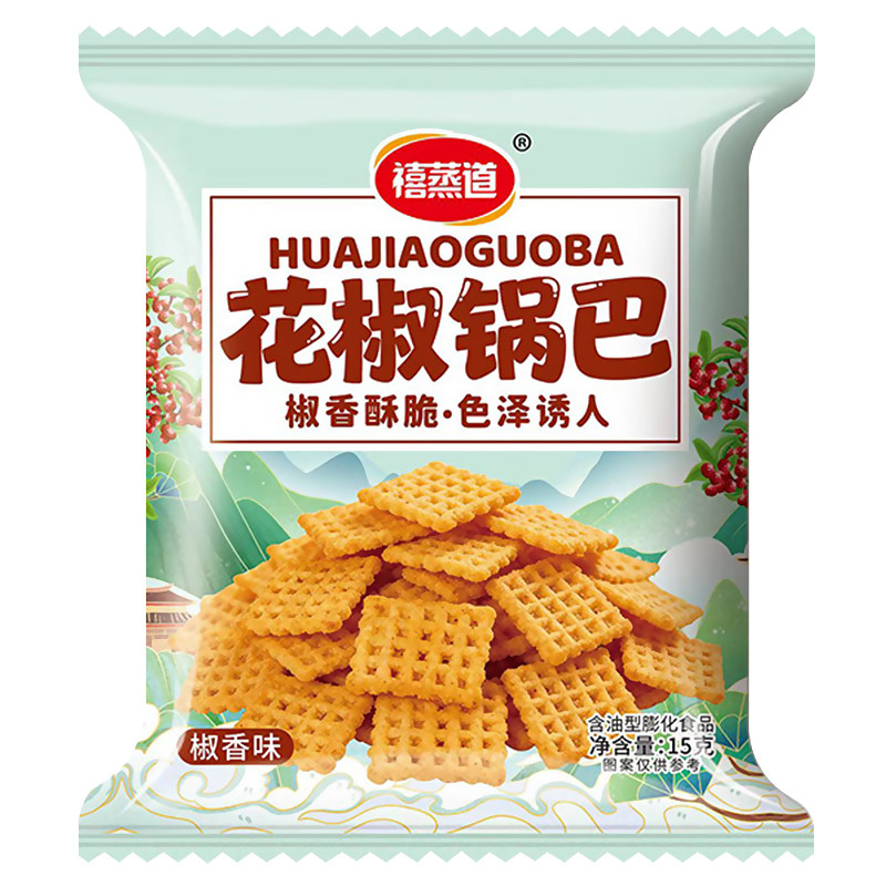 禧蒸道椒香麻辣味手工锅巴酥脆米锅巴