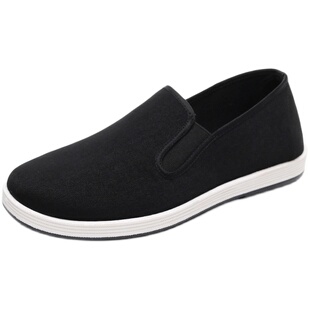 特大码男鞋老北京布鞋低帮软底加厚底开车休闲板鞋46 47 48 49 50