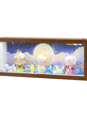 泡泡玛特盲盒相框立体展示盒