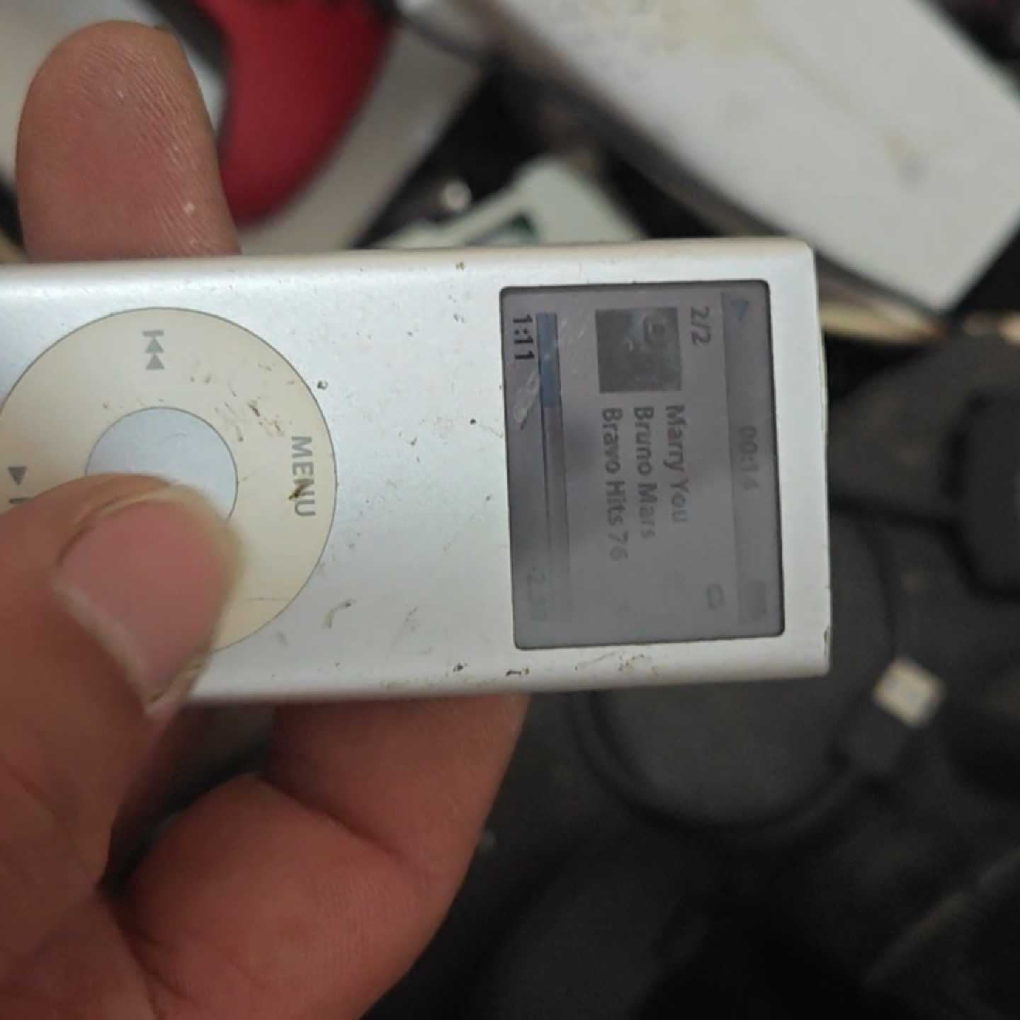 【议价-可维修】iPod nano 2代 2GB 银色，A1199，屏幕 /均有货图片