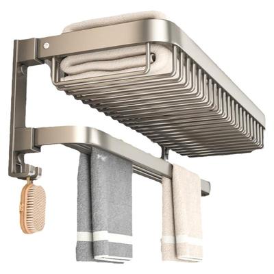 免打孔卫生间浴室毛巾架浴巾架