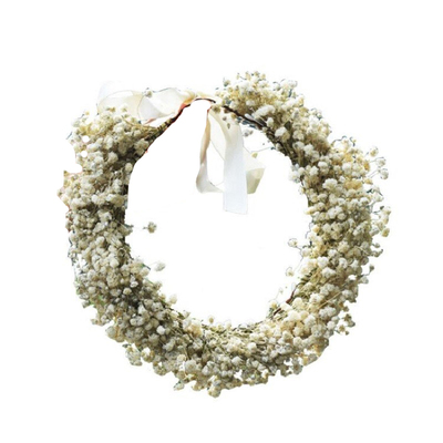 满天星花环头饰伴娘海边度假影楼