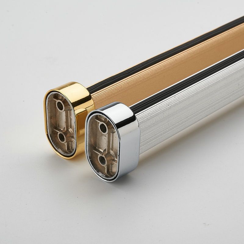 批发衣柜内挂衣杆衣晾衣杆杆横杆衣衣架加厚橱柜法兰柜子托座挂杆