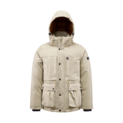 君羽700蓬鹅绒服男加厚工装