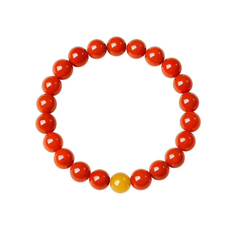 宫里上新南红手串官方旗舰店女款红色马年本命年手链生日礼物妈妈