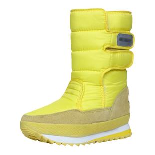 冬季清仓加厚加绒保暖中筒雪地靴女防水防滑情侣雪地鞋女棉鞋