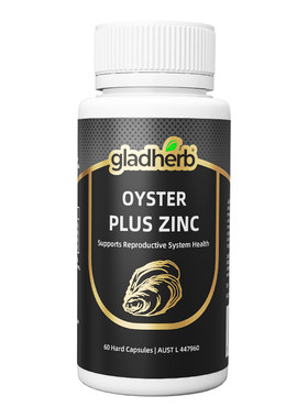 gladherb牡蛎+锌精华胶囊60粒