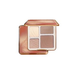 达人推荐橘色修容盘四色修容一体盘提亮高光哑光鼻影阴影新手正品