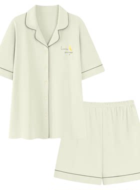 都市丽人女士夏季睡衣套装