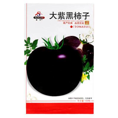 高产抗病大果黑番茄无限生长种子