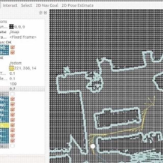 ROS指导SLAM建图彷真自主避障路径规画导航gazeborviz可视化小车