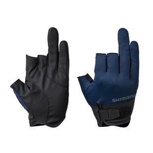 SHIMANO禧玛诺露半指手套防晒夏季防滑耐磨透气路亚全指钓鱼手套