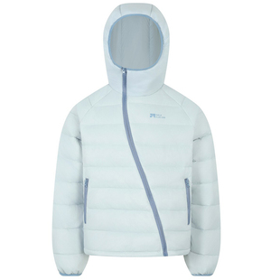 OV原创美式轻量50白鸭绒排骨羽绒服女冬季宽松防寒保暖斜拉链外套