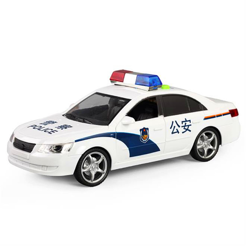 讲故事特警车音乐声光儿童玩具