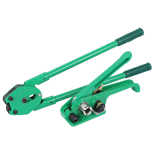 打包机捆扎带收紧一体手动捆扎机拉紧器户外专用建材塑料带打包器打包带收紧器塑钢带打包机便携式打包工具