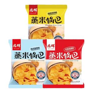 兆辉蒸米锅巴独立小包装大米锅巴孜然韩式酱香味休闲办公怀旧零食