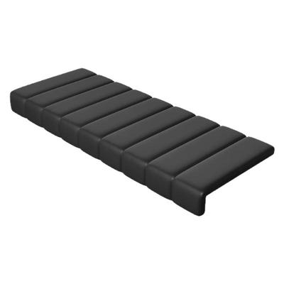 美学l型户外台阶楼梯图书馆餐厅垫靠背防撞折角卡座软包坐垫定制